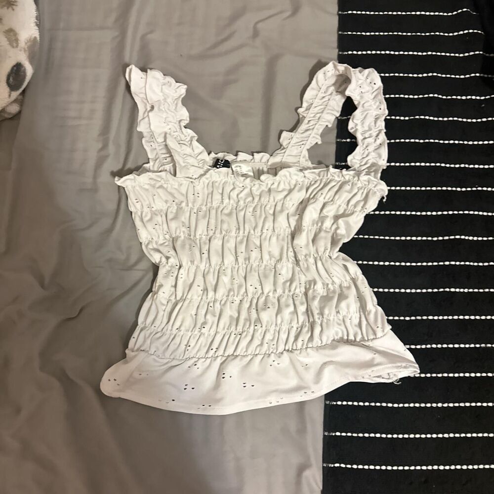 H-m Women's White Vest
